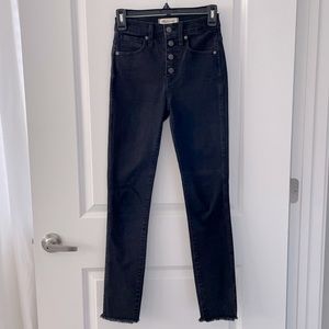 Madewell Button Fly Skinny Jeans